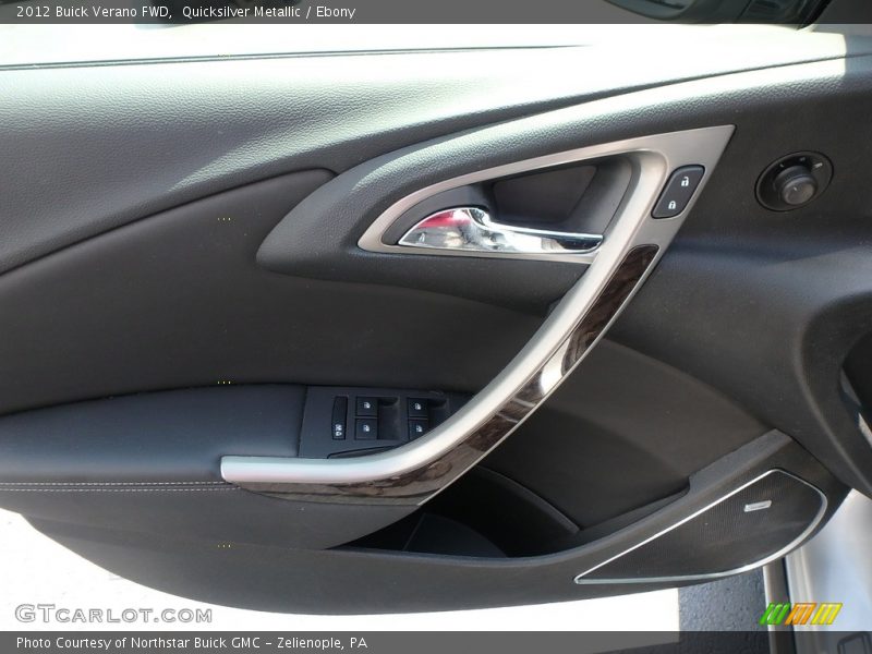 Quicksilver Metallic / Ebony 2012 Buick Verano FWD