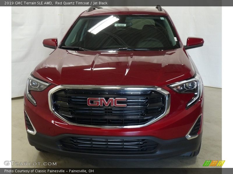 Red Quartz Tintcoat / Jet Black 2019 GMC Terrain SLE AWD