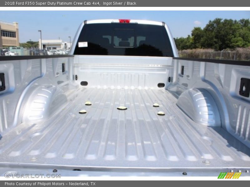Ingot Silver / Black 2018 Ford F350 Super Duty Platinum Crew Cab 4x4