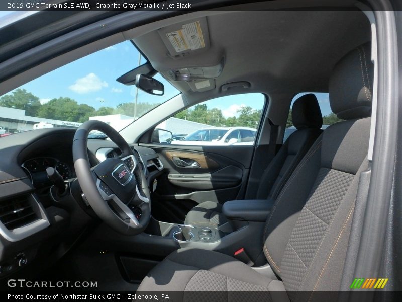 Graphite Gray Metallic / Jet Black 2019 GMC Terrain SLE AWD