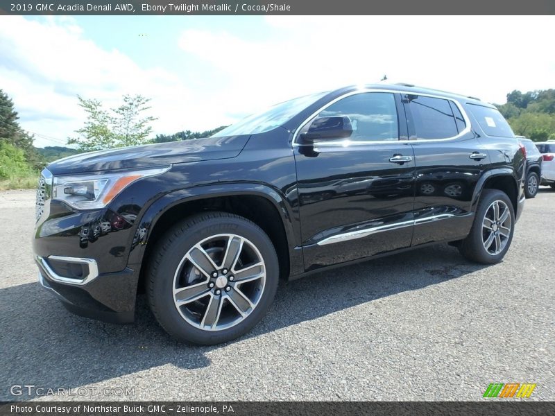 Ebony Twilight Metallic / Cocoa/Shale 2019 GMC Acadia Denali AWD