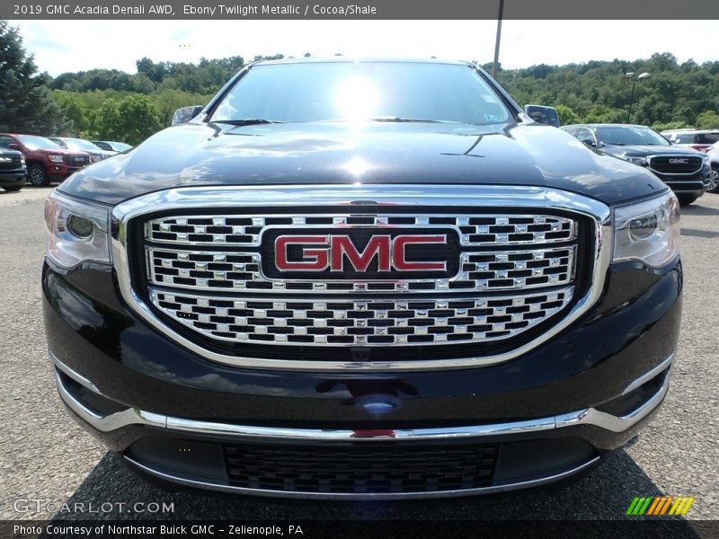 Ebony Twilight Metallic / Cocoa/Shale 2019 GMC Acadia Denali AWD