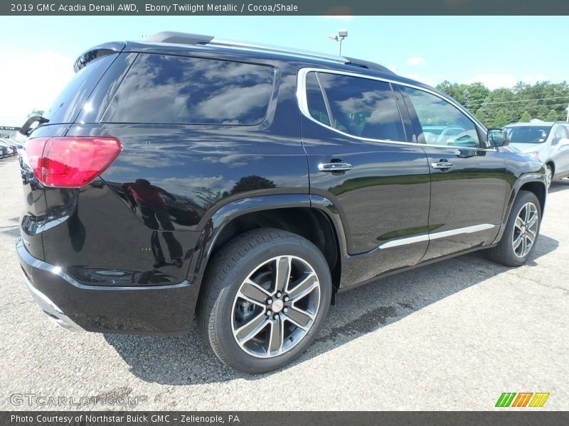 Ebony Twilight Metallic / Cocoa/Shale 2019 GMC Acadia Denali AWD