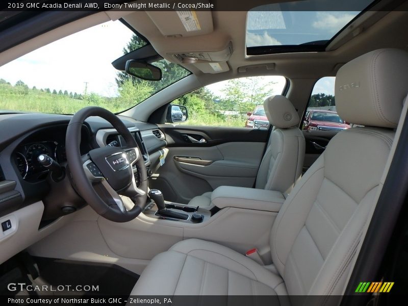  2019 Acadia Denali AWD Cocoa/Shale Interior