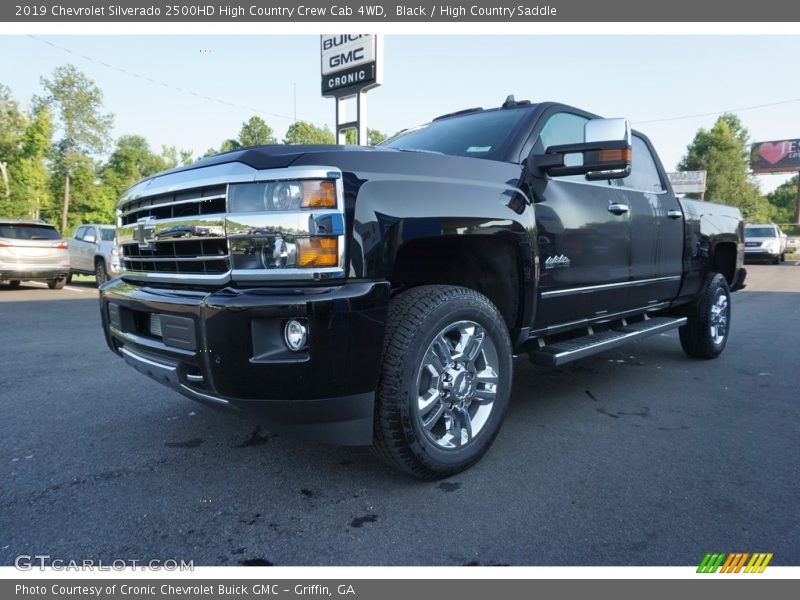 Black / High Country Saddle 2019 Chevrolet Silverado 2500HD High Country Crew Cab 4WD