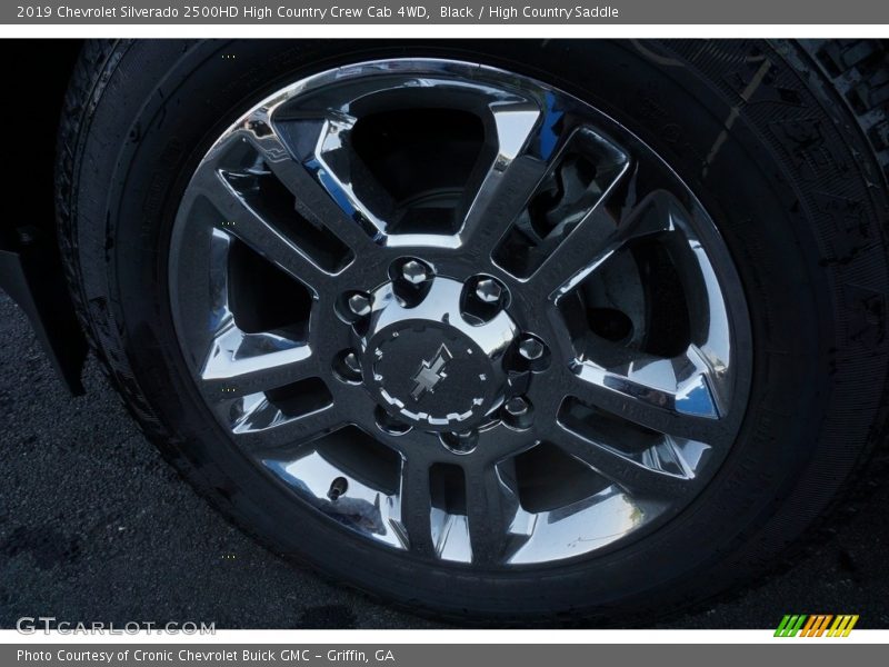 Black / High Country Saddle 2019 Chevrolet Silverado 2500HD High Country Crew Cab 4WD