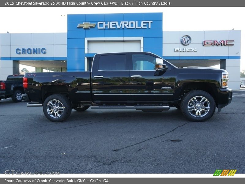 Black / High Country Saddle 2019 Chevrolet Silverado 2500HD High Country Crew Cab 4WD