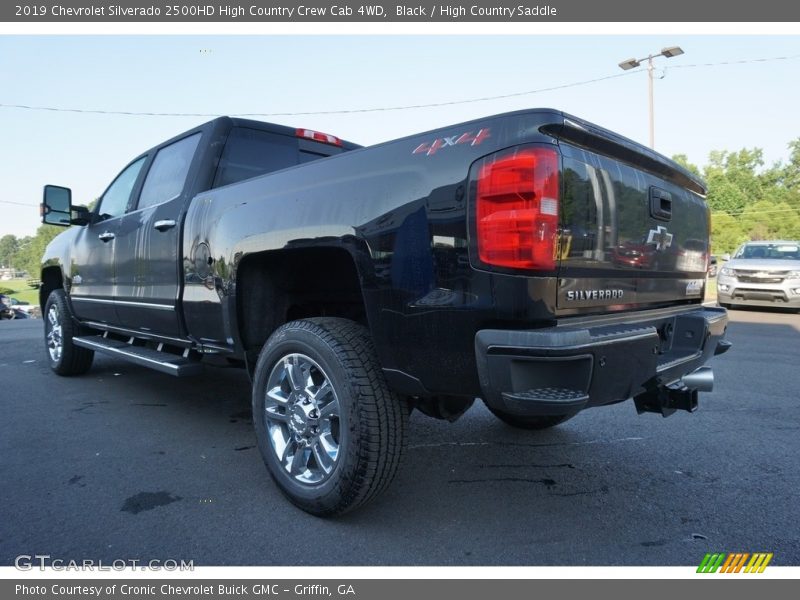 Black / High Country Saddle 2019 Chevrolet Silverado 2500HD High Country Crew Cab 4WD