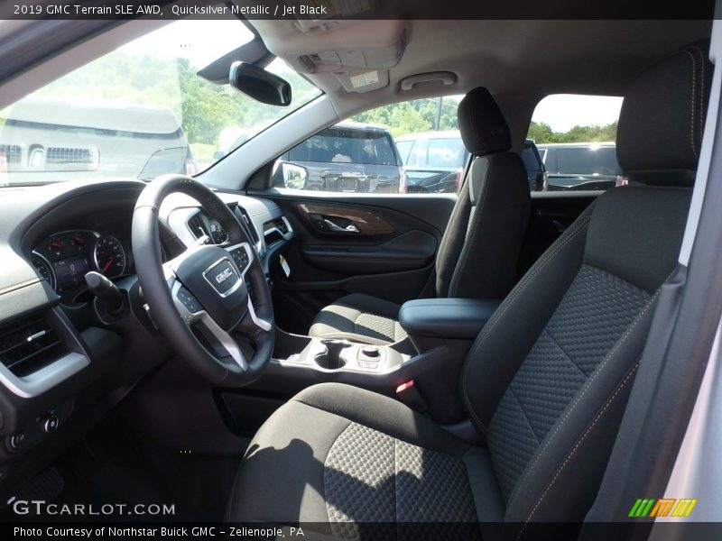 Quicksilver Metallic / Jet Black 2019 GMC Terrain SLE AWD