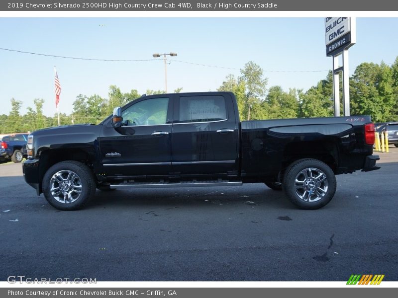 Black / High Country Saddle 2019 Chevrolet Silverado 2500HD High Country Crew Cab 4WD