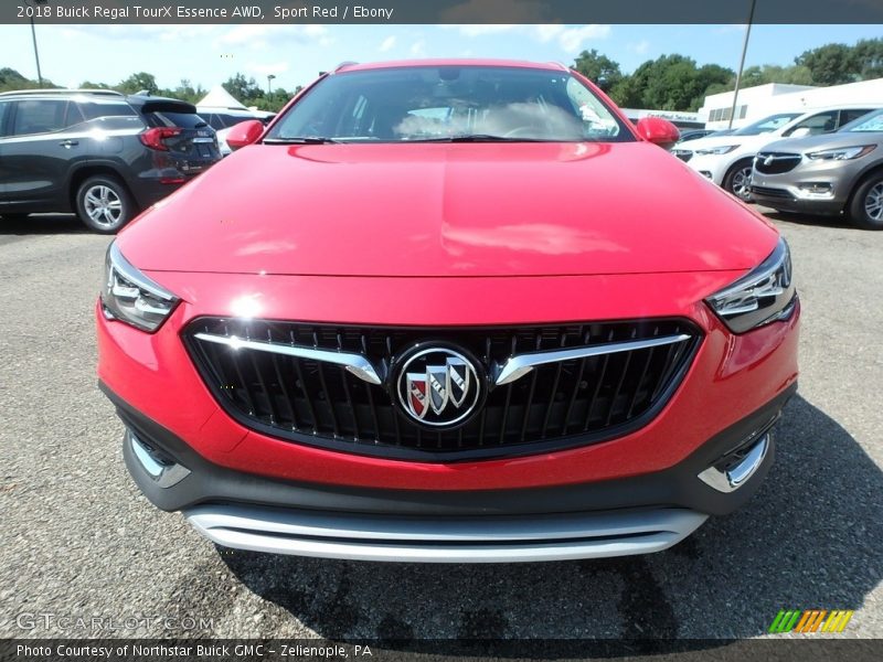 Sport Red / Ebony 2018 Buick Regal TourX Essence AWD