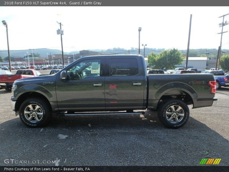 Guard / Earth Gray 2018 Ford F150 XLT SuperCrew 4x4