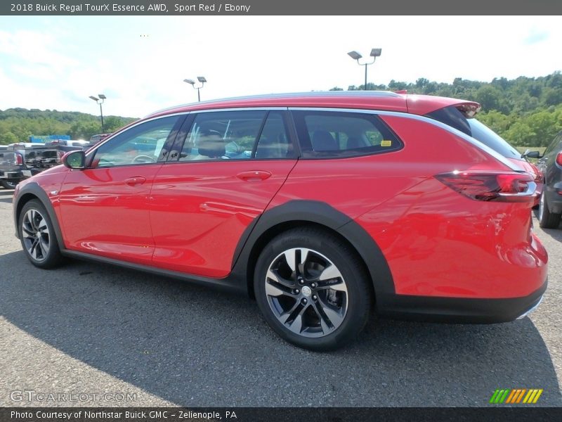 Sport Red / Ebony 2018 Buick Regal TourX Essence AWD