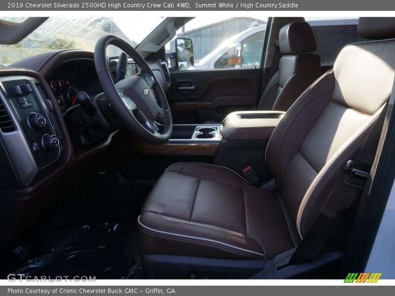 Summit White / High Country Saddle 2019 Chevrolet Silverado 2500HD High Country Crew Cab 4WD