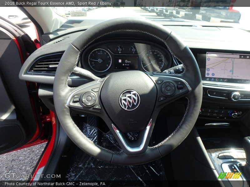 Sport Red / Ebony 2018 Buick Regal TourX Essence AWD