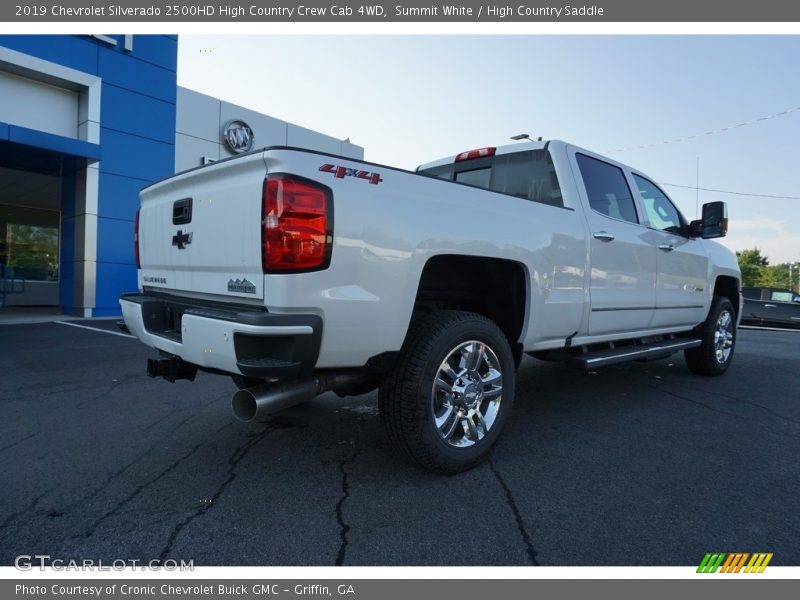 Summit White / High Country Saddle 2019 Chevrolet Silverado 2500HD High Country Crew Cab 4WD