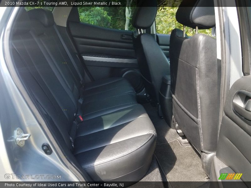 Liquid Silver Metallic / Black 2010 Mazda CX-7 s Touring AWD
