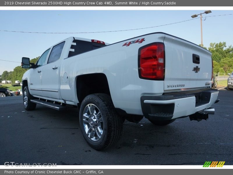 Summit White / High Country Saddle 2019 Chevrolet Silverado 2500HD High Country Crew Cab 4WD
