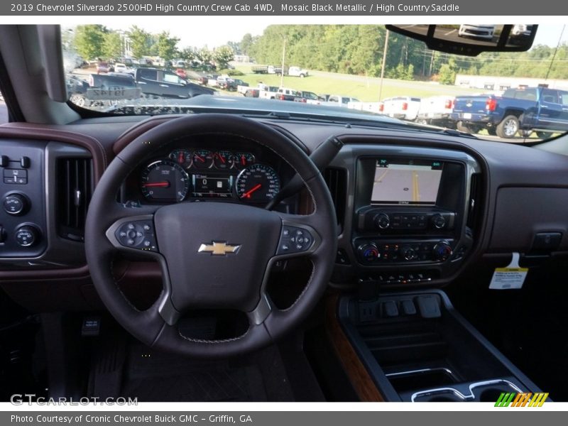 Mosaic Black Metallic / High Country Saddle 2019 Chevrolet Silverado 2500HD High Country Crew Cab 4WD