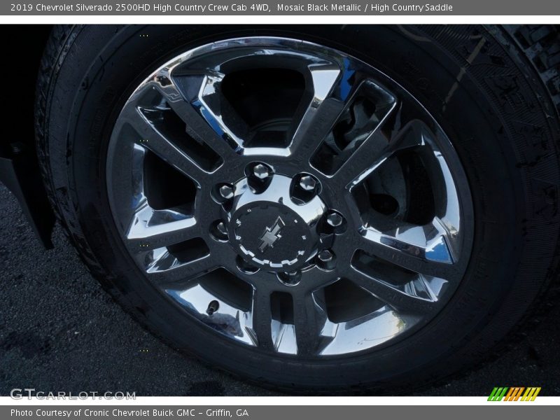 Mosaic Black Metallic / High Country Saddle 2019 Chevrolet Silverado 2500HD High Country Crew Cab 4WD