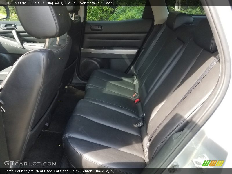 Liquid Silver Metallic / Black 2010 Mazda CX-7 s Touring AWD