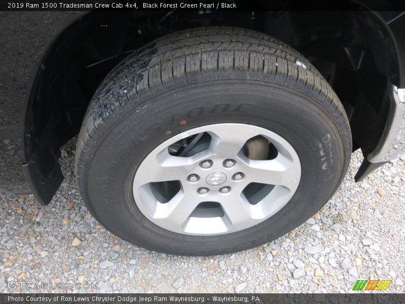 Black Forest Green Pearl / Black 2019 Ram 1500 Tradesman Crew Cab 4x4
