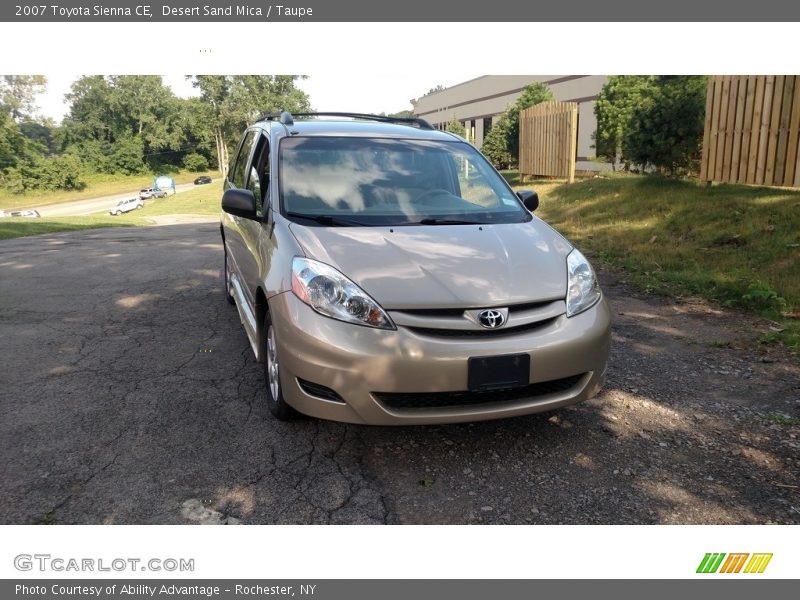 Desert Sand Mica / Taupe 2007 Toyota Sienna CE