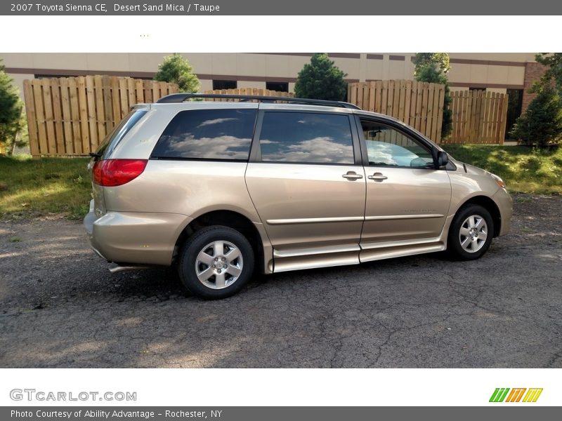 Desert Sand Mica / Taupe 2007 Toyota Sienna CE