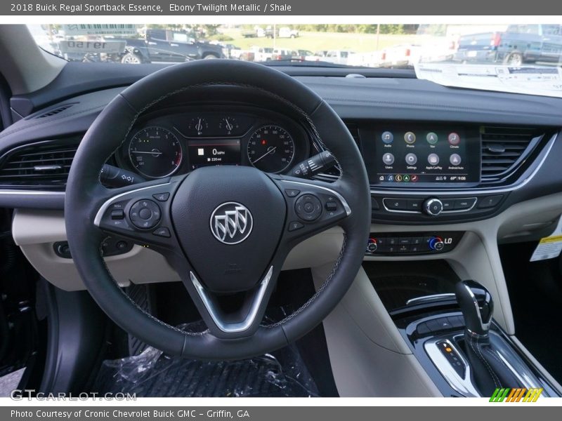 Ebony Twilight Metallic / Shale 2018 Buick Regal Sportback Essence