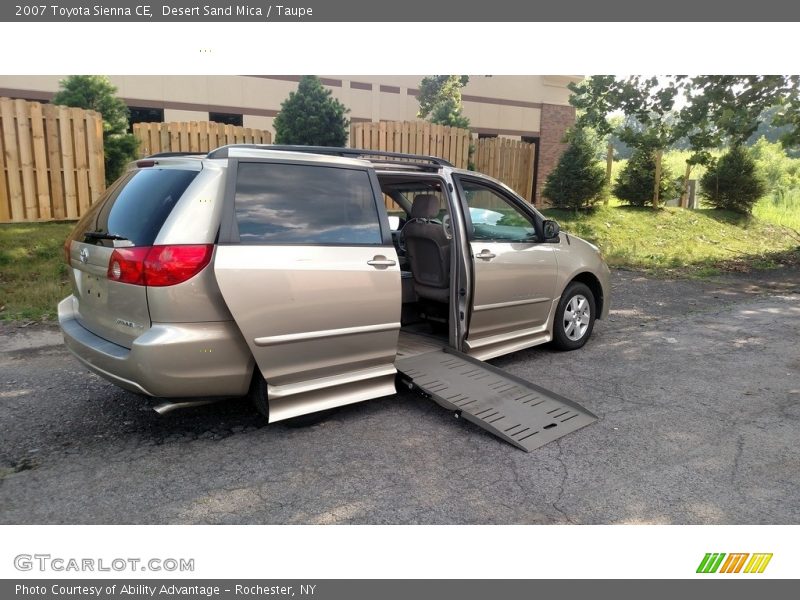 Desert Sand Mica / Taupe 2007 Toyota Sienna CE