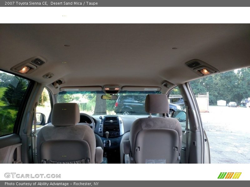 Desert Sand Mica / Taupe 2007 Toyota Sienna CE