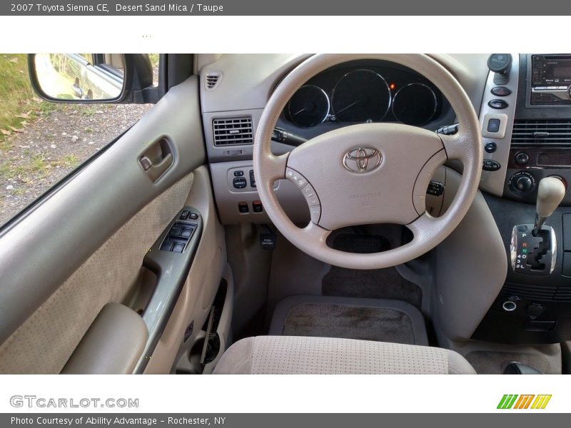 Desert Sand Mica / Taupe 2007 Toyota Sienna CE
