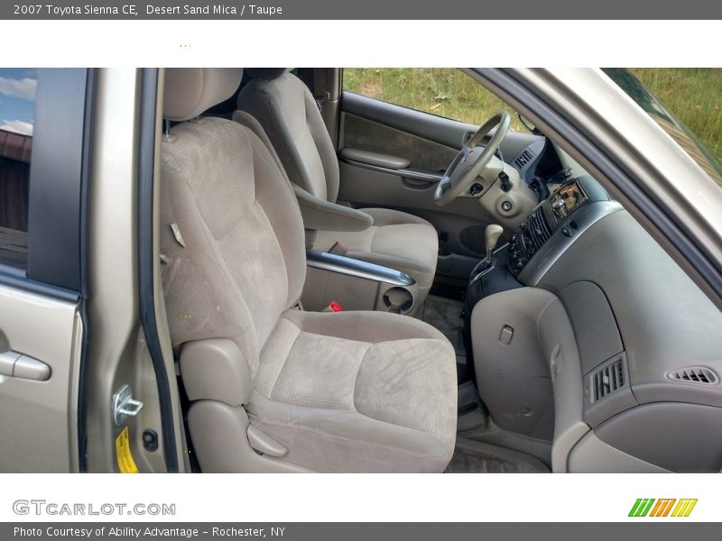 Desert Sand Mica / Taupe 2007 Toyota Sienna CE