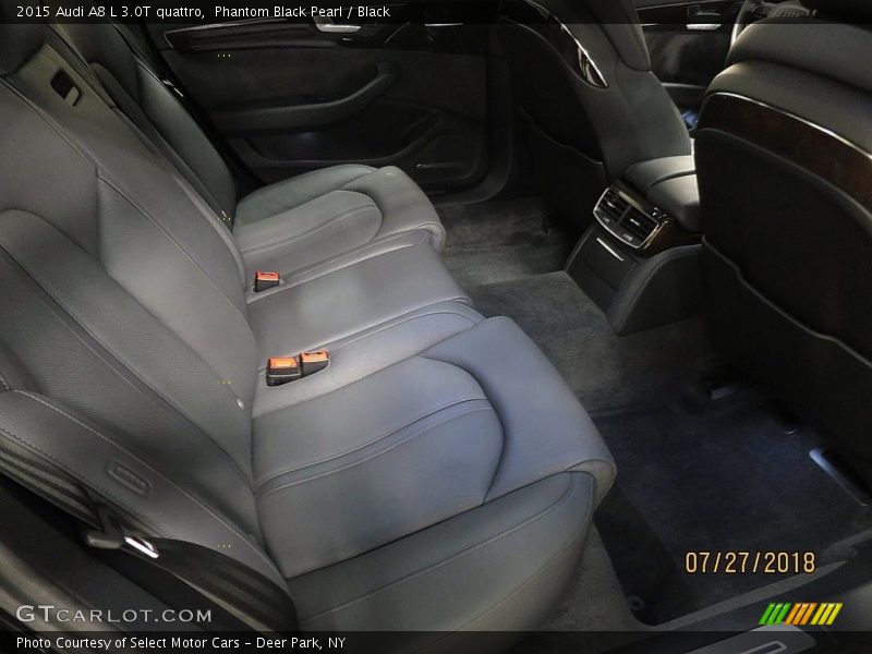 Phantom Black Pearl / Black 2015 Audi A8 L 3.0T quattro