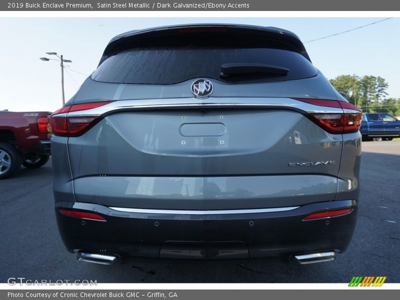 Satin Steel Metallic / Dark Galvanized/Ebony Accents 2019 Buick Enclave Premium