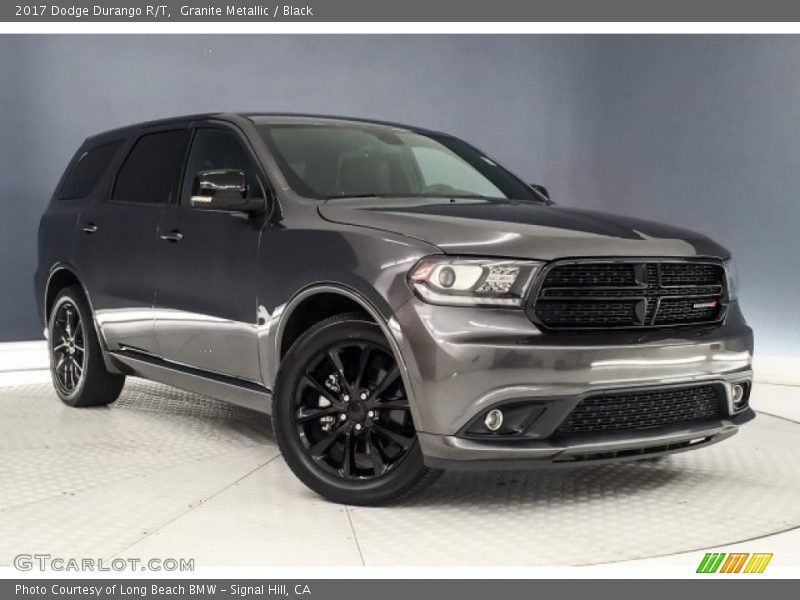 Granite Metallic / Black 2017 Dodge Durango R/T