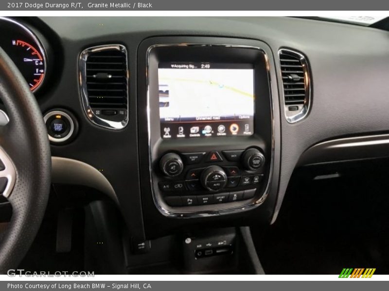 Granite Metallic / Black 2017 Dodge Durango R/T