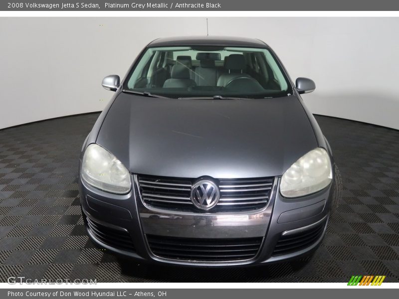 Platinum Grey Metallic / Anthracite Black 2008 Volkswagen Jetta S Sedan