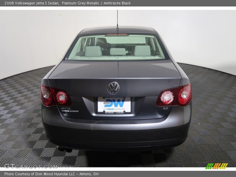 Platinum Grey Metallic / Anthracite Black 2008 Volkswagen Jetta S Sedan