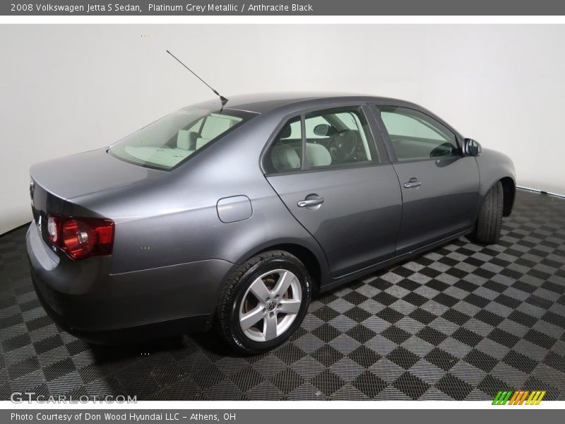 Platinum Grey Metallic / Anthracite Black 2008 Volkswagen Jetta S Sedan