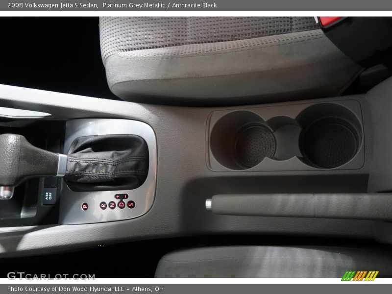 Platinum Grey Metallic / Anthracite Black 2008 Volkswagen Jetta S Sedan