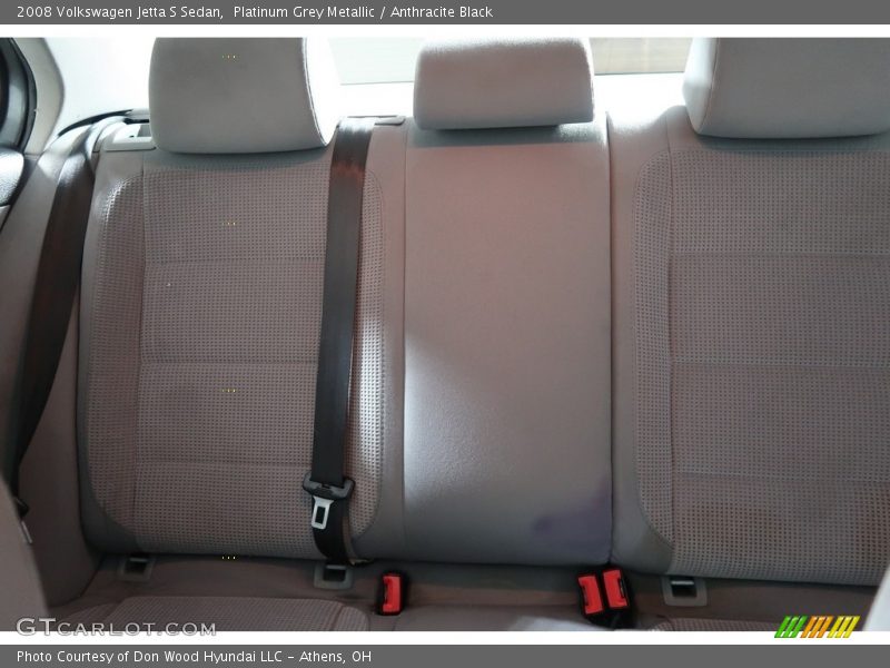 Platinum Grey Metallic / Anthracite Black 2008 Volkswagen Jetta S Sedan