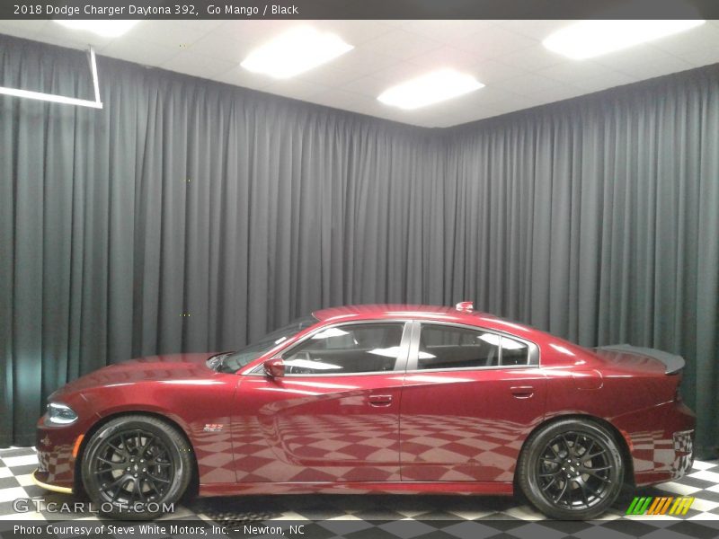 Go Mango / Black 2018 Dodge Charger Daytona 392