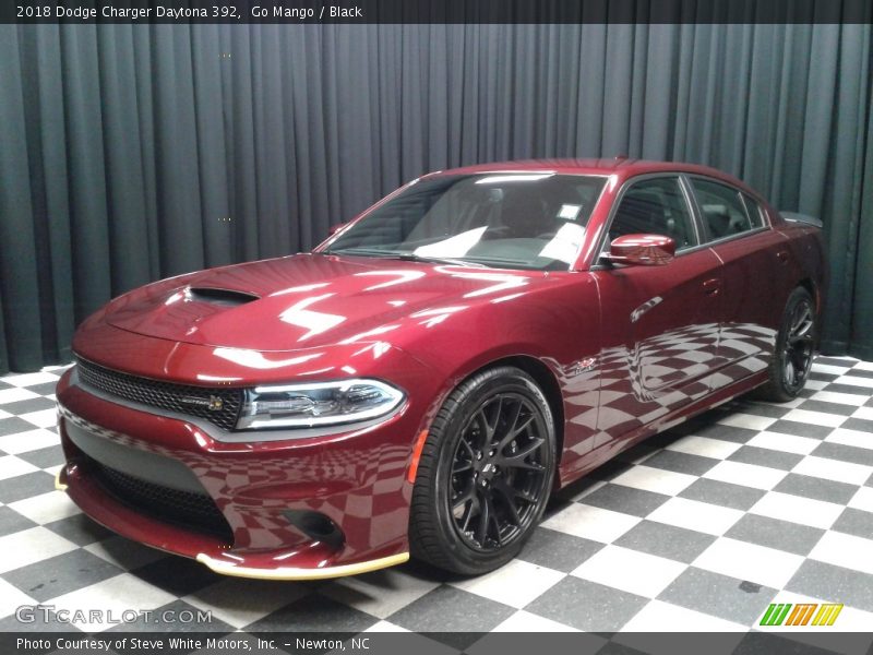 Go Mango / Black 2018 Dodge Charger Daytona 392