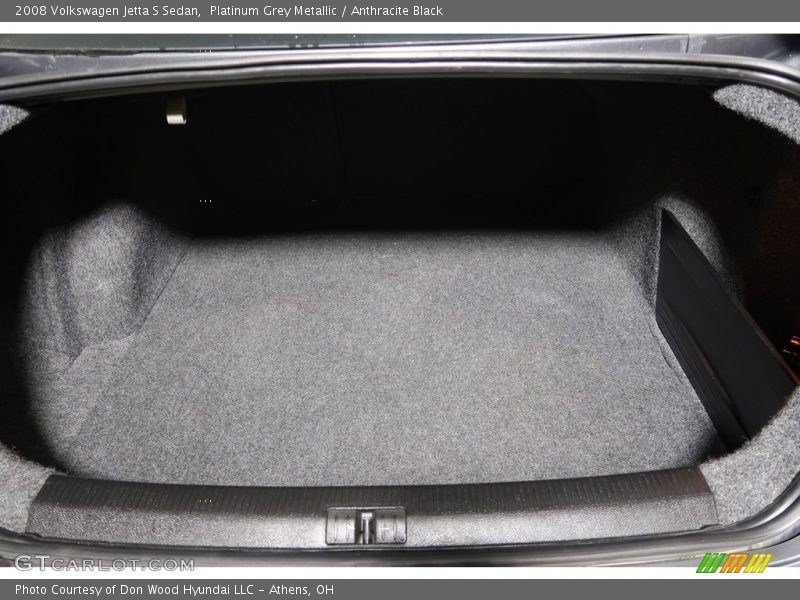 Platinum Grey Metallic / Anthracite Black 2008 Volkswagen Jetta S Sedan