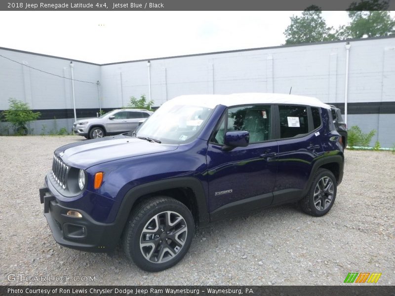 Jetset Blue / Black 2018 Jeep Renegade Latitude 4x4