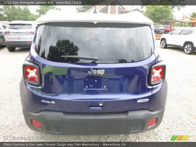 Jetset Blue / Black 2018 Jeep Renegade Latitude 4x4