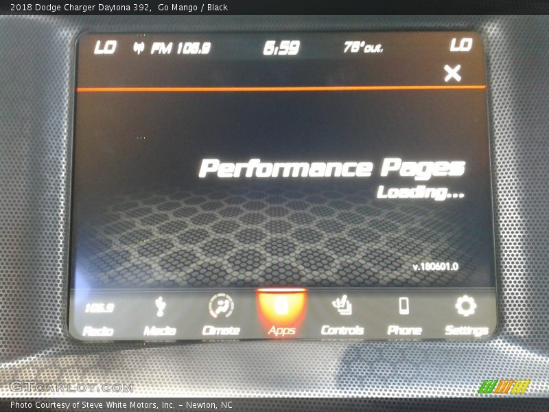 Go Mango / Black 2018 Dodge Charger Daytona 392