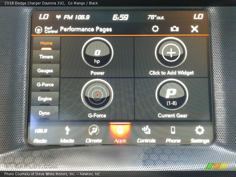 Go Mango / Black 2018 Dodge Charger Daytona 392