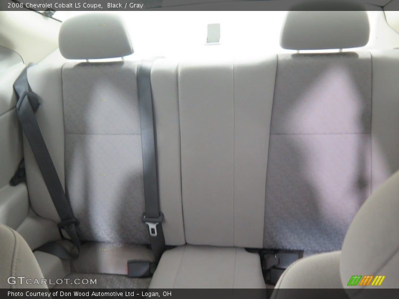 Black / Gray 2008 Chevrolet Cobalt LS Coupe
